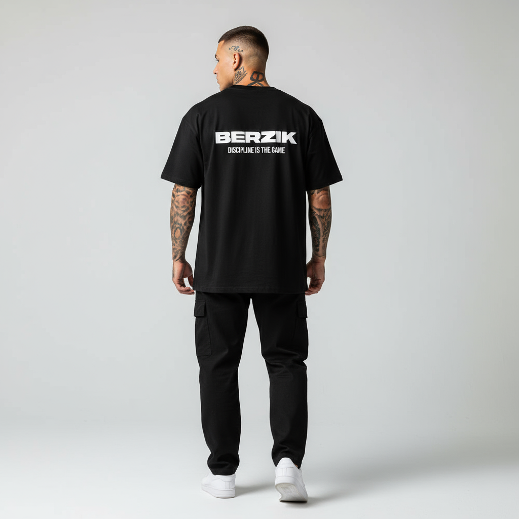 BERZIK - Oversized Shirt Collection "Discipline is the Game"