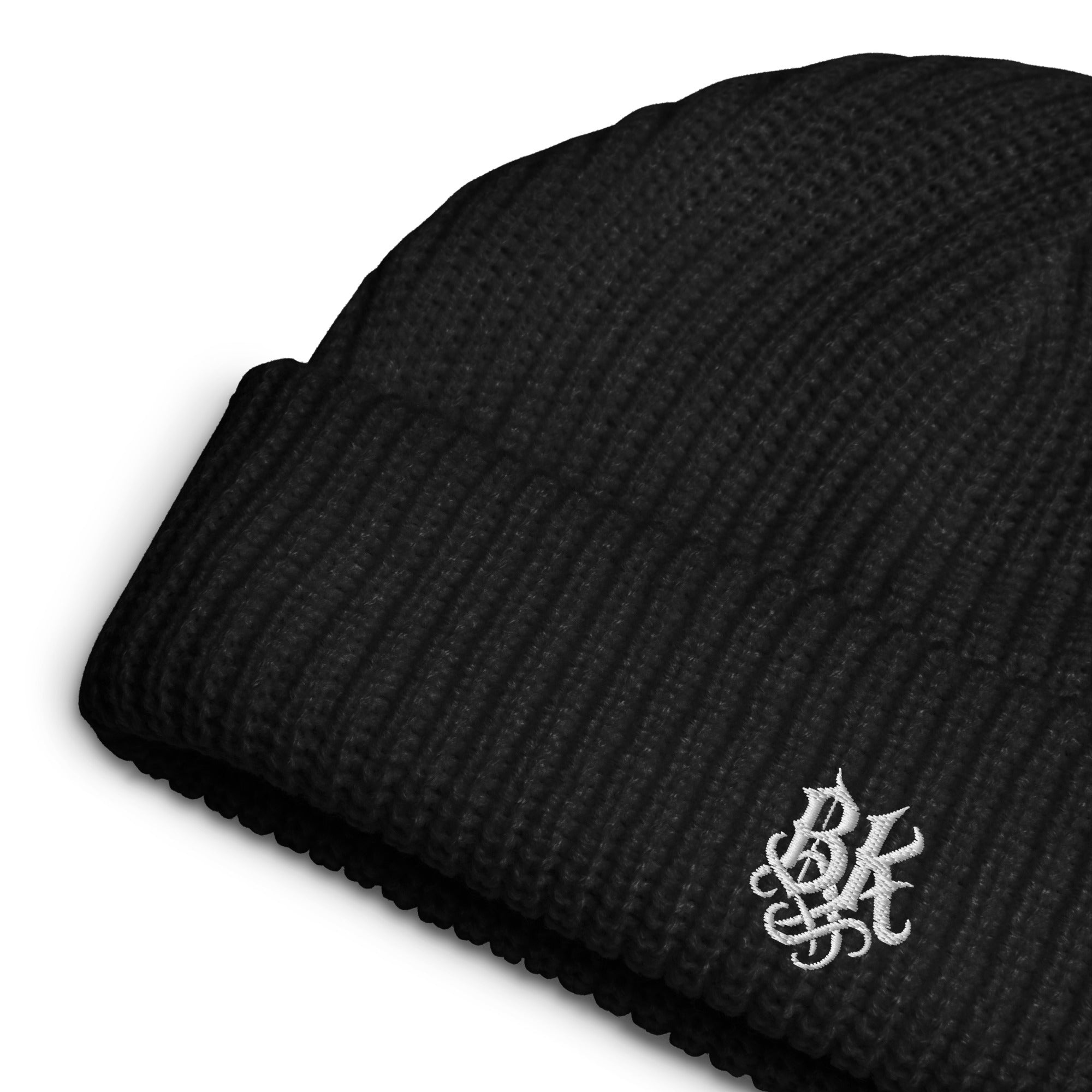 black fisherman beanie streetwear BERZIK
